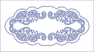 BE-K74 - ubrus pro vyšívání