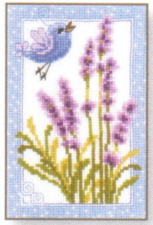 VE-0003760 - Modrý květ 2