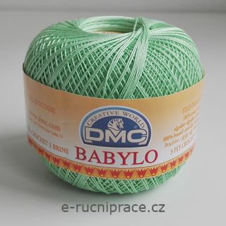 DMC Babylo 50g; síla 20 - č. 508 světle zelená