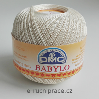 DMC Babylo 100g; síla 20 - ECRU