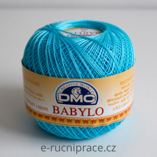 DMC Babylo 50g; síla 20 - č. 3846 tyrkysová