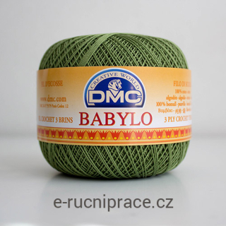 DMC Babylo 50g; síla 20 - č. 3346 zelená