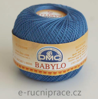 DMC Babylo 50g; síla 20 - č. 482 modrá