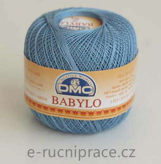 DMC Babylo 50g; síla 20 - č. 799 nebeská modrá DOPRODEJ 3 ks