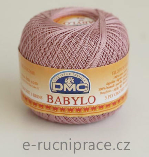 DMC Babylo 50g; síla 20 - č. 778 starorůžová