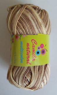 Camila Natural Multicolor č. 9109 - béžovo-hnědá